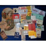 Advertising, an interesting lot of vintage tobacco related packets and advertising items to