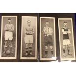 Trade cards, Football, Topical Times, Star Footballers, English, b/w, Ref HT99 1 (a), large size,