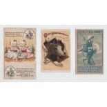Cigarette cards, USA, a collection of 15 advertising cards, mostly non-insert issues, late 1890's,