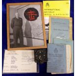Collectables Military, a quantity of RAF and other related items to include an Air Ministry 8 day