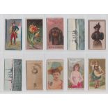 Cigarette cards, USA, a collection of 21 type cards from various manufacturers & series inc.