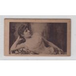 Cigarette card, Morris, Beauties Collotype (Verona Royale Cigars back), type card, ref H278, picture