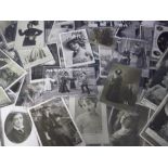 Postcards, Actors (24) & Actresses (62), Play-stills (4), Edwardian period, RP's and printed, famous
