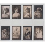 Cigarette cards, Ogden's, Guinea Gold, Actresses, Base D, (mixed condition, fair/vg) (374 cards)