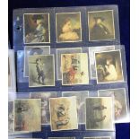 Cigarette cards, Hill's, Canvas Masterpieces, 'L' size, Series 1, (Badminton) (set, 40), Series 2 (