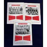 Football programmes, Portsmouth FC, Malta Tour 1968, 3 programmes for matches v Hibernians FC 18