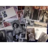 Postcards, Opera & Opera Singers, a collection of 30+ cards, RP's, printed and artist-drawn, early