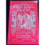 Music Memorabilia, 5 original Grateful Dead posters, Grateful Dead 1995 Summer tour poster, 3 x