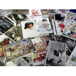 Postcards, Children, a collection of approx 90 cards inc. RP's, Greetings, artist-drawn etc, artists