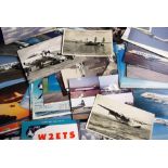 Postcards, Aviation, Pan American, a collection of 120+ cards, various ages, colour & b/w white