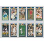 Trade cards, Foster's, Sporting Greats, (set, 30 cards plus one duplicate) (ex)