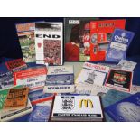 Football, selection of approx 200 items 1940s onwards inc. 1947 FAC Final (poor), FAC Final 1953,