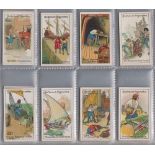 Cigarette cards, Gallaher, Robinson Crusoe, (set, 100 cards) (gen gd)