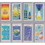 Trade cards, Brooke Bond (South Africa), Out Into Space (bi-lingual issue) (set, 50 cards) (vg)