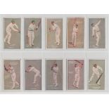 Cigarette cards, Australia, Cricket, Sniders & Abrahams, Cricketers in Action (37/40, missing