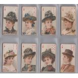 Cigarette cards, Wills, Beauties, (p/c inset), (set, 52 cards) (poor/fair)