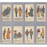 Cigarette cards, Smith's, Phil May Sketches (Brown, 4 brands) (49/50 missing no 11) (mostly gd/vg)