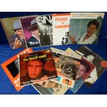 Vinyl Records, LP's, a collection of 50+ inc. Elvis, 'A Date with Elvis', 'Elvis is Back!', 'Pot