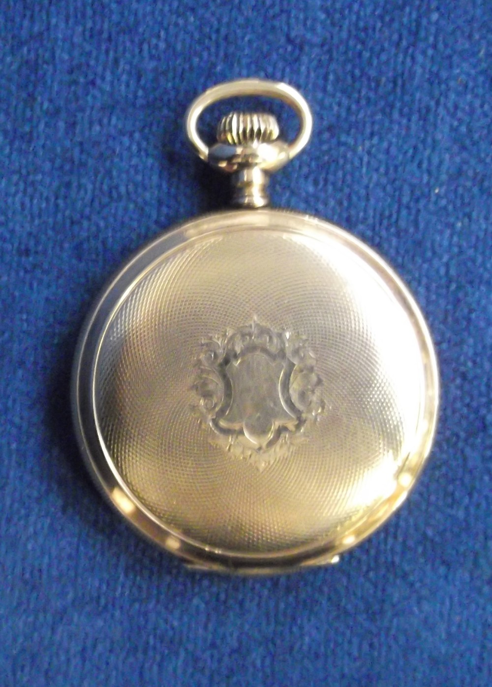 Collectables, Waltham pocket watch 12 size 1894 model, Royal grade, 17 jewels, gold centre wheel,