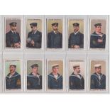 Cigarette Cards, Wills, 3 sets Nelson Series, Naval Dress and Badges and Medals (mostly gd).