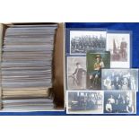 Postcards, a collection of approx 450 social history cards mostly RP's inc. Scouts (18), school