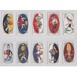 Cigarette cards, Ogden's, AFC Nicknames (set, 50 cards) (few fair, mostly gd)