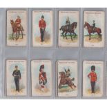 Cigarette cards, Wills (Wild Woodbine), British Army Uniforms (set, 50 cards) (only fair)