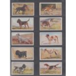 Trade Cards, a collection of dog related cards, sets and part sets inc. Sanders Dogs (set 20 cards),