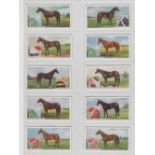 Cigarette cards, Horseracing, Ogden's, 3 sets, Derby Entrants 1926, 1928 & 1929 (vg)