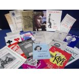 Theatre Programmes, a large quantity of theatre programmes from London and Provincial theatres.