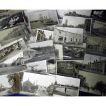 Postcards, Northumberland, a topographical selection , 50+ cards, inc. 42 RP's, many street scenes