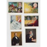 Trade Cards, J Bibby & Sons, 6 sets, Don't you Believe It, How What & Why, Good Dogs, They Gave It a