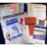 Football programmes, a collection of approx 40 programmes, 1940's onwards inc. Goole v Halifax 55/