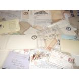 Ephemera, a large quantity of late 19th and early 20th century postal related items to include