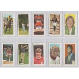 Trade cards, Barratt's, Famous Sportsmen, (set, 50 cards) (vg/ex)