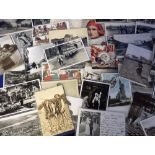 Postcards, Eastern Europe, a collection of 70+ cards inc. ethnic, social history, villages, towns,