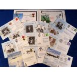 RAF Signed commemorative covers, a collection of 13 signed covers, each one bearing one or more