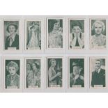 Cigarette cards, Ardath, 4 sets, British Born Film Stars, Eastern Proverbs, Famous Scots, & Real