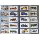 Cigarette cards, Lambert & Butler, 3 transport related sets, Motor Cars (grey back), Motor Cycles