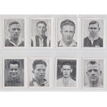 Cigarette Cards, Hills Popular Footballers Series A (30 cards) and Series B (20 cards), 'M' size (