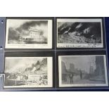 Postcards, USA, San Francisco earthquake 1906, 23 cards, mainly printed inc. destroyed buildings,