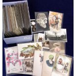 Postcards, a mixed subject selection of approx 200 cards with a few foreign inc. Cologne Floods
