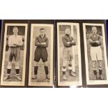 Trade cards, Football, Topical Times, Star Footballers, English, Ref HT99 3 (a) b/w, large size,
