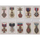 Cigarette cards, Taddy, British Medals & Decorations, Series 2 (mixed backs) (set, 50 cards)