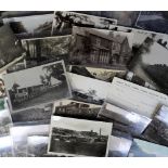 Postcards, a good selection of approx 60 pre-war cards, mainly RP's of Northern England inc. The