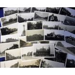 Postcards, Surrey, a fine RP selection of 31 cards of Raynes Park, Mitcham, Merton, New Malden, West