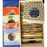 Vinyl Records, a collection of approx 120 singles, mostly 1960/70's inc. The Beatles, Elvis Presley,