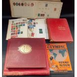 Six amateur quality British and foreign stamp albums