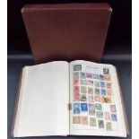 Stamp album, mostly all used, some Commonwealth