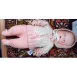 Armand Marseille composition sleep-eye doll, No. 351/3 1/2 K, height 14in